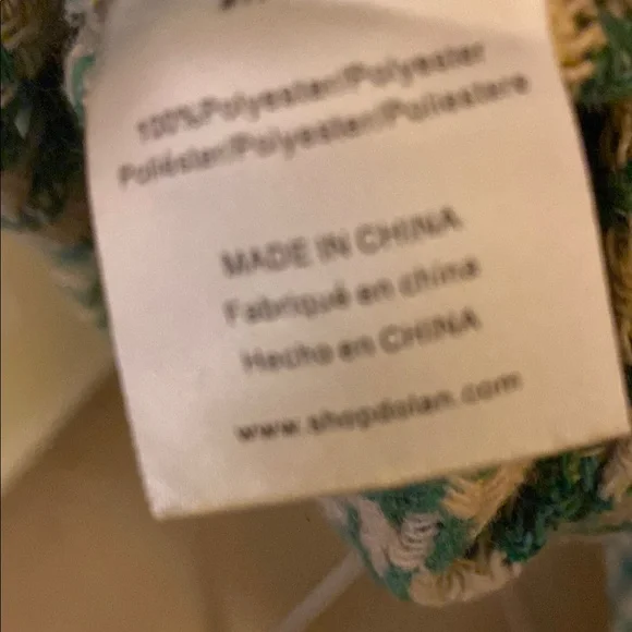 Anthropologie Green and White Houndstooth Blazer - Picture 7 of 7